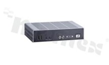 Bezwentylatorowy przemysłowy komputer wbudowany; procesor IntelCeleron  J1900; HDMI; VGA; 2x GbE LAN; 4x USB; 3xCOM; 1 x SIM slot; Mic-in/Line-out; temperatura pracy od -20+55C; zasilanie 10-34 V DC