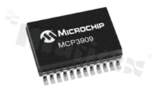 Monitory i regulatory prądu i mocy; MICROCHIP; MCP3909-I/SS; 4.5 V - 5.5 V; 1.78 mm; 24; SSOP