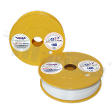 Przewód pojedynczy LGY/H05V-K; z wielodrutową miedzianą żyłą; biały; przekrój 0.50mm2; AWG 20; 500V; -40+105 st.C; 100m.