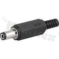 Złącza zasilające AC/DC; Male; Cable, Free Hanging; Solder; Straight