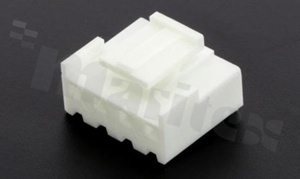 Crimp terminal housing; pitch 3.96mm; 4-contacts; female; applicable wire AWG#16-22; 250V/10A