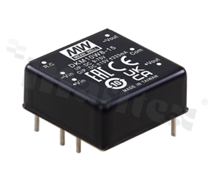 Converter DC/DC; 10W; +-5V; +-0-1000mA; 9-75V