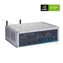 Fanless Edge AI System with NVIDIA® Jetson Xavier™ NX, 1 HDMI, 1 GbE LAN, 4 GbE PoE, 8-CH DI/DO, and 2 COM/CAN for 5G and AMR Applications