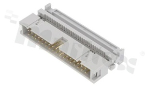 Złącze kablowe; w rastrze 2.54mm; 34-stykowe; meskie; do przewodu wstążkowego AWG#26-#28