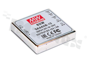 Converter DC/DC; 60W; 15V; 4A; 36-72VDC