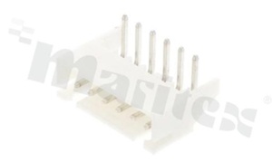 Złącze Kablowe do PCB; w rastrze 2.50mm; 6-stykowe; montaż THT; męskie; poziome; 250V/3A