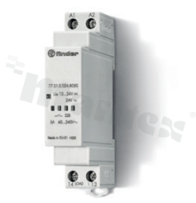 Przekaźnik półprzewodnikowy; prąd znam. 5A; napięcie znam. 230VAC; wyjście 1(SPST-NO); napięcie łączeniowe 48-265VAC; napięcie ster. 90-265VAC; moc ster. 3.6VA; załącz.w zerze; montaż: zaciski śrubowe, na szynę DIN