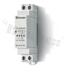 Solid State Relay; rated current 5A; output configuration 1(SPST-NO); rated voltage 230VAC; switching voltage range 48-265VAC; operating range 90-265VAC; input power 3.6VA; zero-crossing switch-on; mounting: screw terminals, DIN-Rail