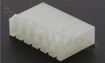 Korpus złącza kablowego; w rastrze 3.96mm; 6-stykowego; żeńskie; na przewód AWG#18-24; 250V/7A
