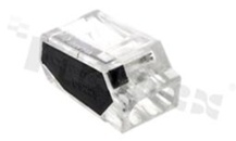 Installation quick splice pitch 3.5 mm; 2-way; spring clamp; wire cross section 0.5-2.5mm2; UL:15A/600V; VDE:24A/450V