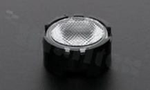 Soczewka do diod LED high power; kąt rozsyłu: 58 stopni FWHM; ilość diod: 1; rozmiar: okrąg 11.8mm; wysokość: 6.65mm; rodzaj materiału: PMMA; sposób mocowania: ramka