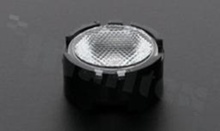 Lens for LED high power; angle: 58 degrees ; Number of LEDs: 1; Dimensions: round 11.8mm; Height: 6.65mm; material: PMMA; Fastening: frame