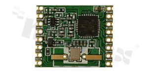 Module; ISM; transceiver; 915MHz; +20dBm; -120dBm; SPI; FSK; 2.4-3.6V; SMD