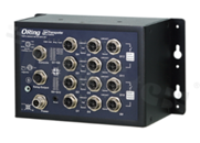 Switch przemysłowy kolejowy PoE; Gigabit; zarządzalny; norma kolejowa EN50155; 8 portów 10/100/1000Base-T(X) PoE; 4 porty 10/100/1000Base-T(X); 2x Bypass; złącza M12 w kodowaniu X; temp. pracy: -40+75 st.C; zasilanie redundantne 24-100 VDC