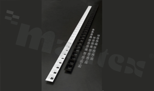 Shade C16784_DAISY-4X1-SHD-WHT, for lens C16584_DAISY-4X1-WW, dimmensions: 182x40mm, height: 20,2mm, for Mid Power LED, white, gloss, Ledil