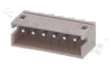 Złącze Kablowe do PCB; w rastrze 1.50mm; 6-stykowe; montaż THT; męskie; pionowe; 50V/1A