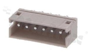 Złącze Kablowe do PCB; w rastrze 1.50mm; 6-stykowe; montaż THT; męskie; pionowe; 50V/1A