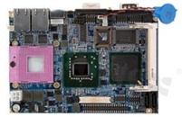 Intel Core  2 Duo Micro Module wuth Intel  GME965 + ICH8-MChipset; Dual View; 2-CH LVDS; 5.1-CH / 7.1-CH Audio; S/PD; 1CF; 1 Mini PCI. 2 SATA; 2COM; 4 USB; 8-bit GPIO