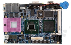 Intel Core  2 Duo Micro Module wuth Intel  GME965 + ICH8-MChipset; Dual View; 2-CH LVDS; 5.1-CH / 7.1-CH Audio; S/PD; 1CF; 1 Mini PCI. 2 SATA; 2COM; 4 USB; 8-bit GPIO