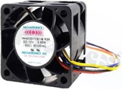Wentylator; DC; 24VDC; 40x40x28mm; 0.591m3/min; 52.00dB; 2 przewody