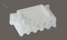 Crimp terminal housing; pitch 2.50mm; 4-contacts; female; applicable wire AWG#22-28; 250V/3A
