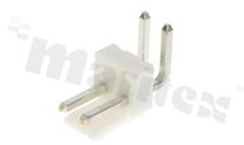 Header for PCB; pitch 3.96mm; 2-contacts; THT; male; side entry; 250V/10A