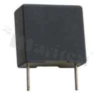 Polyester capacitor; 100nF; 310V; 20%; p=10mm; 13x12x6mm; -40+110C