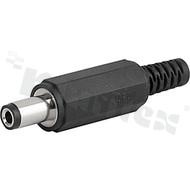 AC/DC power connectors; Cable, Free Hanging; Solder; Straight; Plug