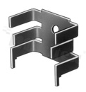 Radiator; prasowany; TO-126; TO-220; TOP-3; 18x25.4x12.7mm; czarny; anodowane aluminium Al 99.5; RoHS.