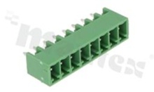 Listwa zaciskowa rozłączalna; w rastrze 3.81mm; 8-torowa; męska; pionowa; zabudowana; UL 300V/10A; TUV:300/10.5A