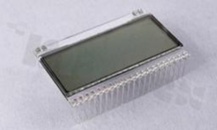 Wyświetlacz LCD; alfanumeryczny wyświetlacz; 9-cyfrowy; TN; refleksyjny; wyprowadzenie 25 pinów; ekran 34.5x55mm