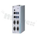 Bezwentylatorowy komputer przemysłowy;CE; FCC; IP40; Intel Pentium N4200 1.10 GHz; 2xCOM; 4x USB 3.0; 2x LAN; 1x HDMI; 2x mPCIe; DIO; temp. pracy -20+70C; zasilanie 12-24 V
