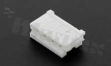 Crimp terminal housing; pitch 2.50mm; 4-contacts; female; applicable wire AWG#22-28; 250V/2.5A