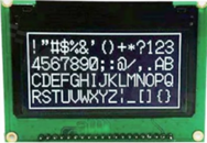 Wyświetlacz LGM OLED; LCD graficzny; 128x64 pikseli; kolor świecenia żółty; obszar aktywny 60.0 x 30.0mm; 20 pinów