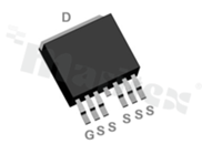 Tranzystor: N-MOSFET; unipolarny; 100V; 230A; 0.0021ohm; 298W; -55+150 st.C; SMD; TO263-6L