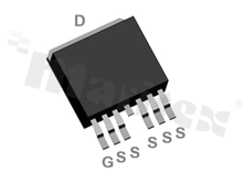 Tranzystor: N-MOSFET; unipolarny; 100V; 230A; 0.0021ohm; 298W; -55+150 st.C; SMD; TO263-6L