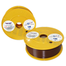 Przewód pojedynczy LGY/H05V-K; z wielodrutową miedzianą żyłą; brązowy; przekrój 0.75mm2; AWG 18; 500V; -40+105 st.C; 100m.