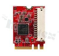 Expansion board M.2 -> single Isolated 2.5GbE LAN; oper. temperature: 0+70 deg.C