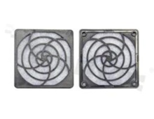 Fan filter; 84.5x84.5mm; plastic.