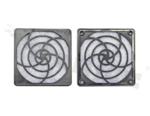 Osłona wentylatora; 84.5x84.5mm; tworzywo sztuczne.