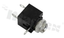 Jack socket; female; mono; 3.5mm