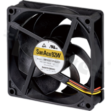 Fan; splash-proof; DC; 12VDC; 92x92x25mm; 2.45m3/min; 47.0dB; IP68.