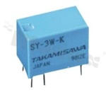 Electromagnetic relay; contact rating current 2A; coil voltage 12VDC; changeover contact (1C); coil power 150mW; 1A/24VDC; 0.5A/125VAC