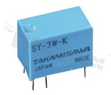 Electromagnetic relay; contact rating current 2A; coil voltage 12VDC; changeover contact (1C); coil power 150mW; 1A/24VDC; 0.5A/125VAC