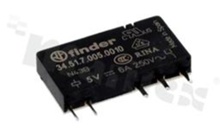 Electromagnetic relay; contact rating current 6A; coil voltage 5VDC; 1 changeover contact (1C); coil power 170mW; 6A/30VDC; 6A/230VAC