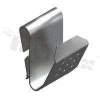 Uchwyt pod baterię; styk sprężynowy x1; A,AA,R1,R6;; liczba baterii 1; wciskany