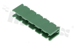 Pluggable terminal block; pitch 7.62mm; 6-ways; male; straight pin header; closed type; UL 300V/15A; TUV:400V/20A