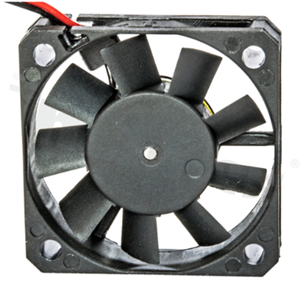 Fan; DC; 12VDC; 40x40x10mm; 0.19m3/min; 39.5dBa.