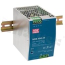 Zasilacz impulsowy; DIN; 480W; 24V; 20A; 90-264VAC; 127-370VDC