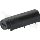 Uchwyty; 0031.3577; Axial, Horizontal, PCB, Through Hole; 85 °C; -40 °C; Black